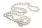 Mobile Preview: Lange elegante Perlenkette weiß reisförmig 6-6.5 mm, 120 cm,, Gaura Pearls, Estland